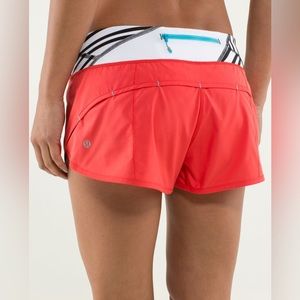Lululemon Speed Short Red